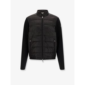Moncler Men Padded Jacket/Cardigan With Wool Inserts